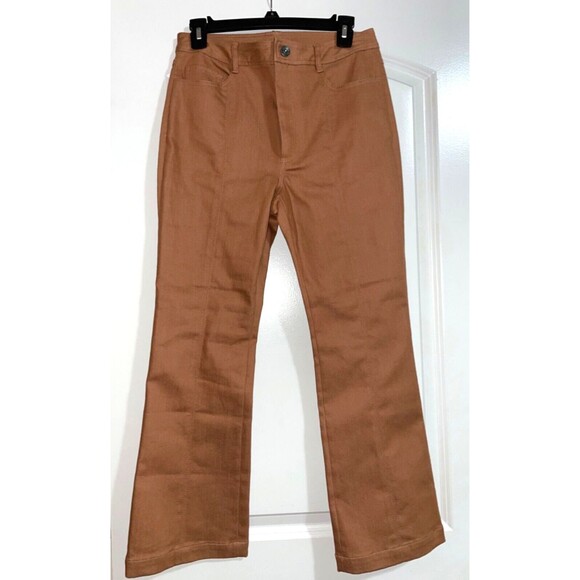 Cinq à Sept Shannon Flare Leg Pants size 4 NWT Chestnut Brown - Picture 11 of 11